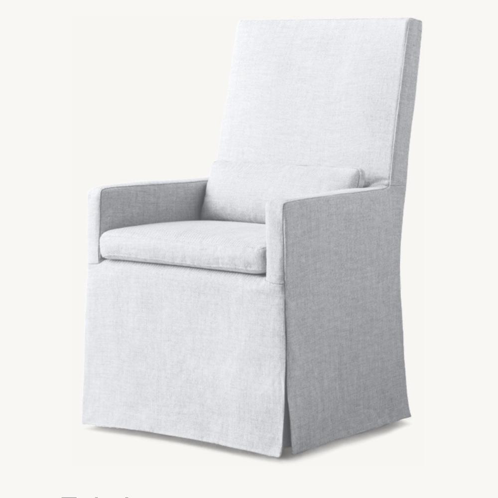 Restoration Hardware REPLACEMENT SLIPCOVER BELGIAN TRACKARM SLIPCOVERED ARMCHAIR